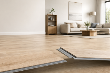 Piso vinílico click: por que ele é o favorito nas reformas rápidas?