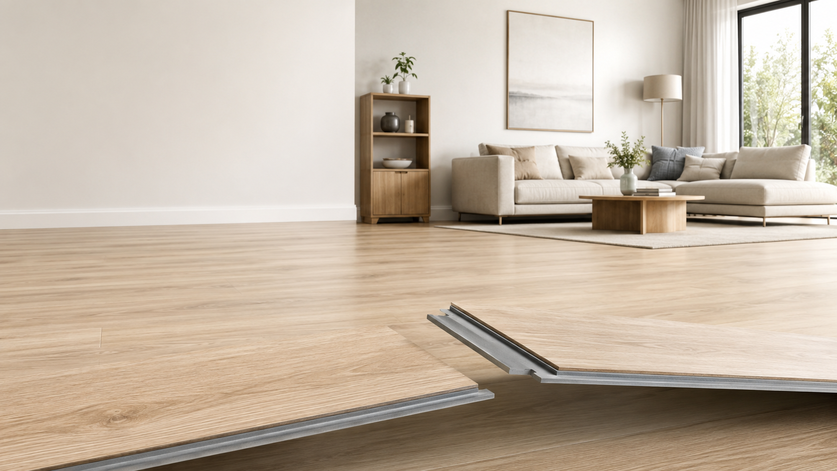 Piso vinílico click: por que ele é o favorito nas reformas rápidas?