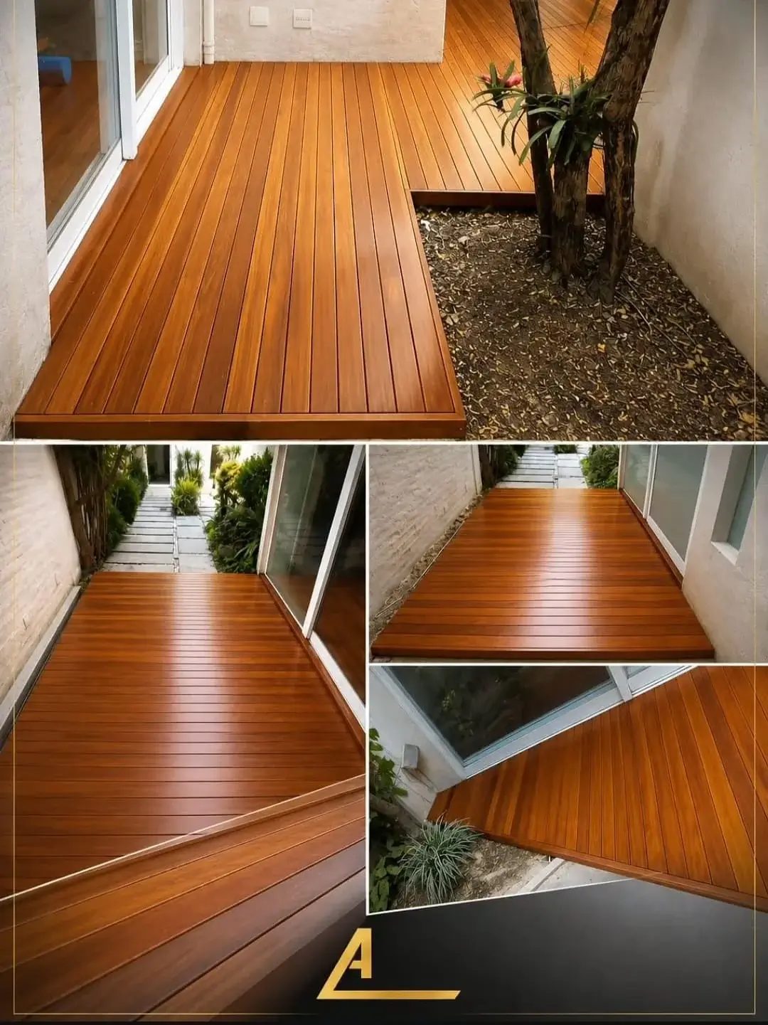 Deck de madeira