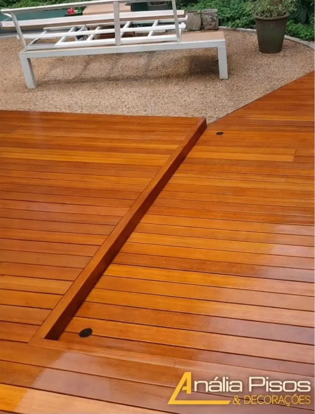 Deck de madeira